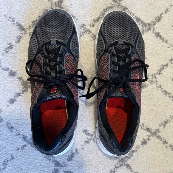 Vintage Fila Black Mesh Athletic Running Sneaker - Picture 7 of 8